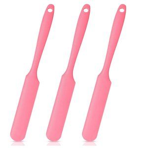 3 Pieces Non stick Wax Spatulas Silicone